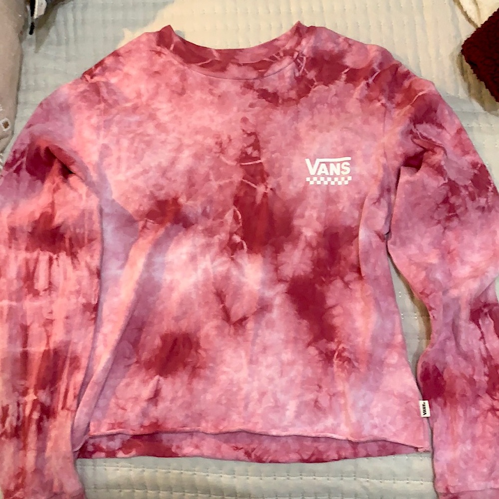 Tie dye vans shirt!